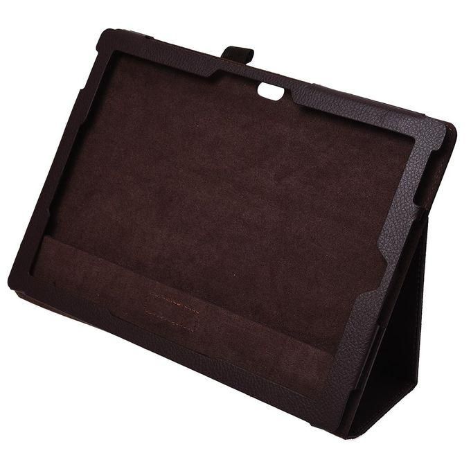 Folding Folio Case Tab Cover Stand For Microsoft Surface 3 10.8inch Tablet PC Brown